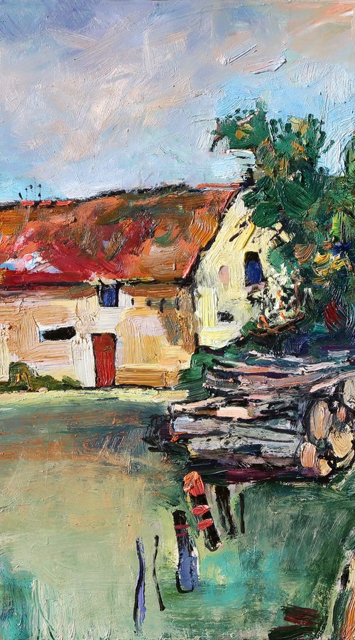 The Road to Périgueux by Nikifor Swiristuhin