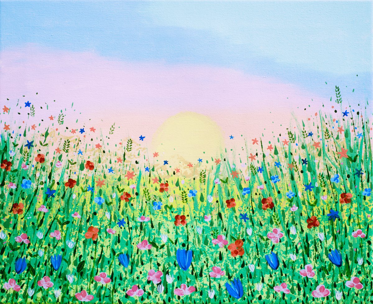 Joyful Meadow by Yvonne B Webb