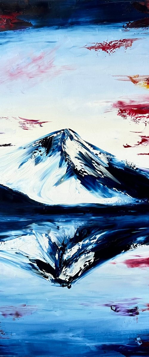Mountains by Anastasiia Novitskaya