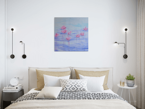 Lilies in Morning Light