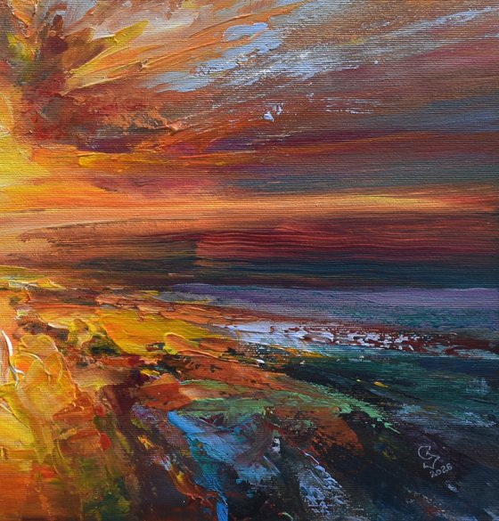 Impressions of the sunset 5