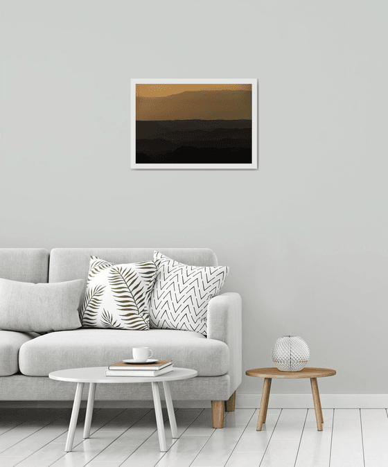 Sunrise over Ramon crater #2 | Limited Edition Fine Art Print 1 of 10 | 60 x 40 cm