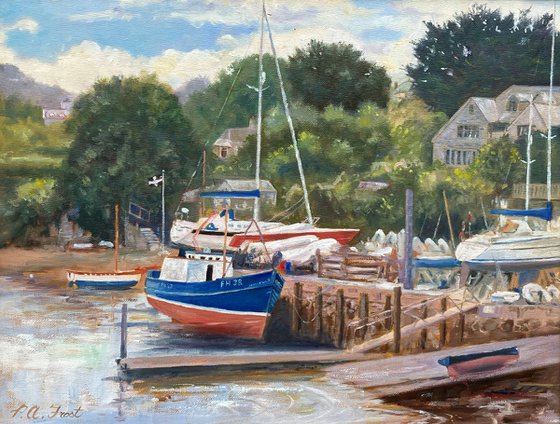 Boat Yard, St. Mawes Cornwall
