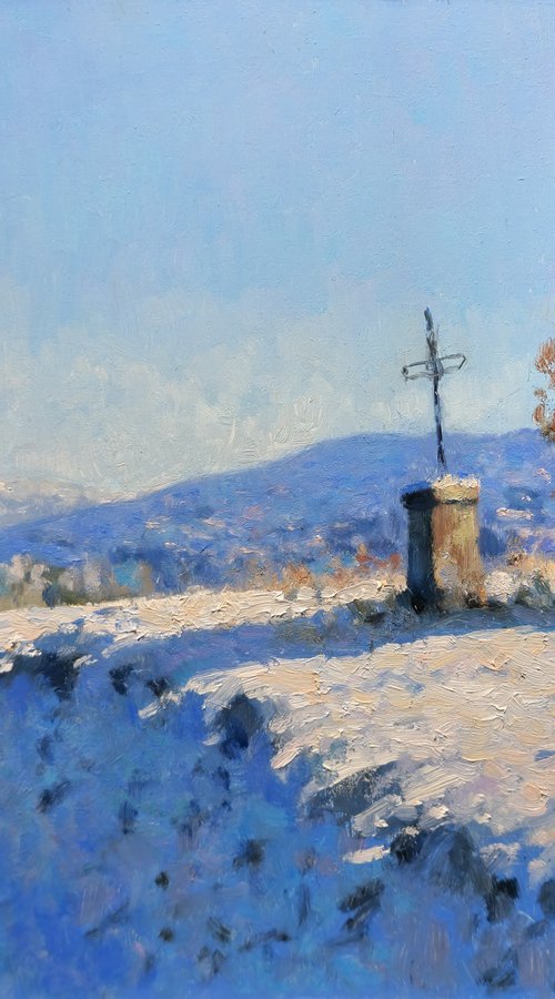 Calvary of Les Ateliers by Pascal Giroud