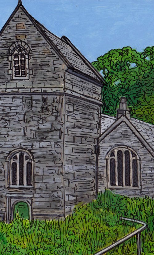 "Minster church, Boscastle" by Tim Treagust