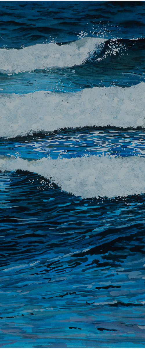 Three waves by John Kerr