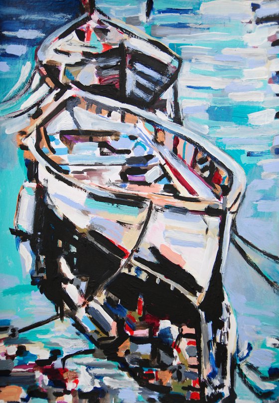 Boats / 42 x 29.7 cm