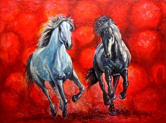 Two in Red