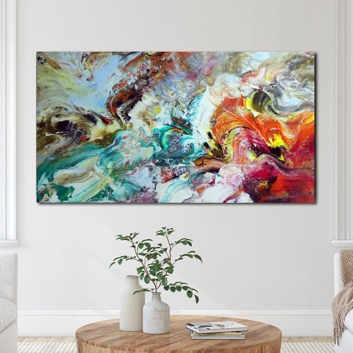 Flows Of The Unconscious By Areti Ampi, 39 X 24, Artwork For Sale On Artfinder