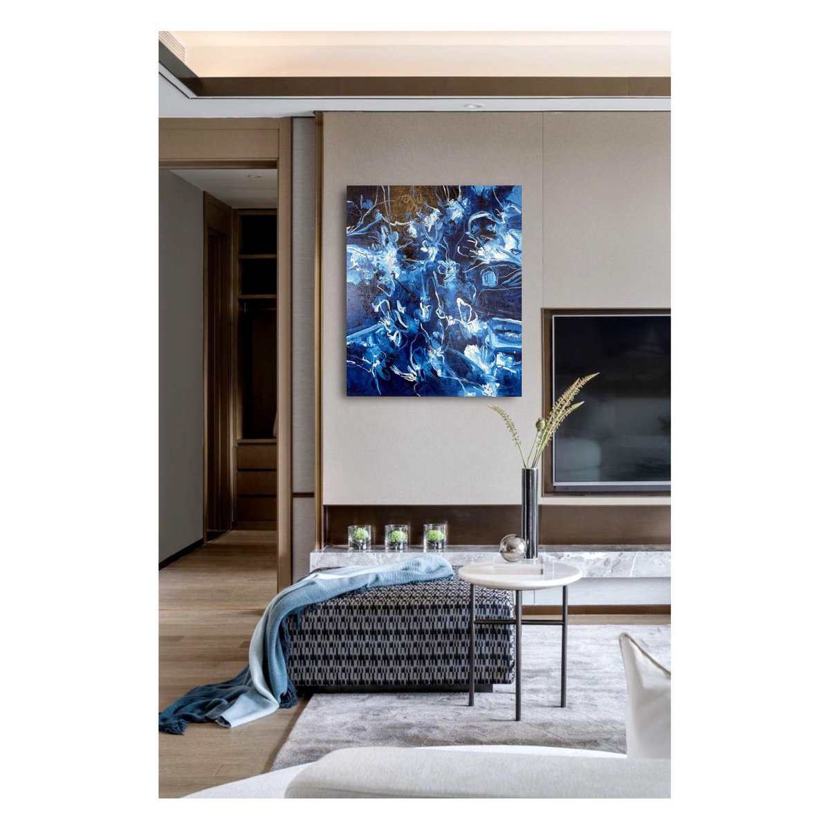 Dancing In The Moon Light By Maria Esmar, 39 X 47, Artwork For Sale On Artfinder