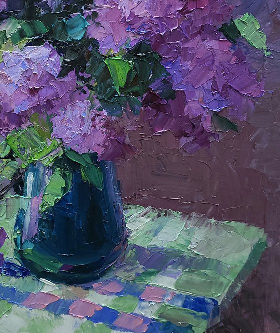 Lilac on the table