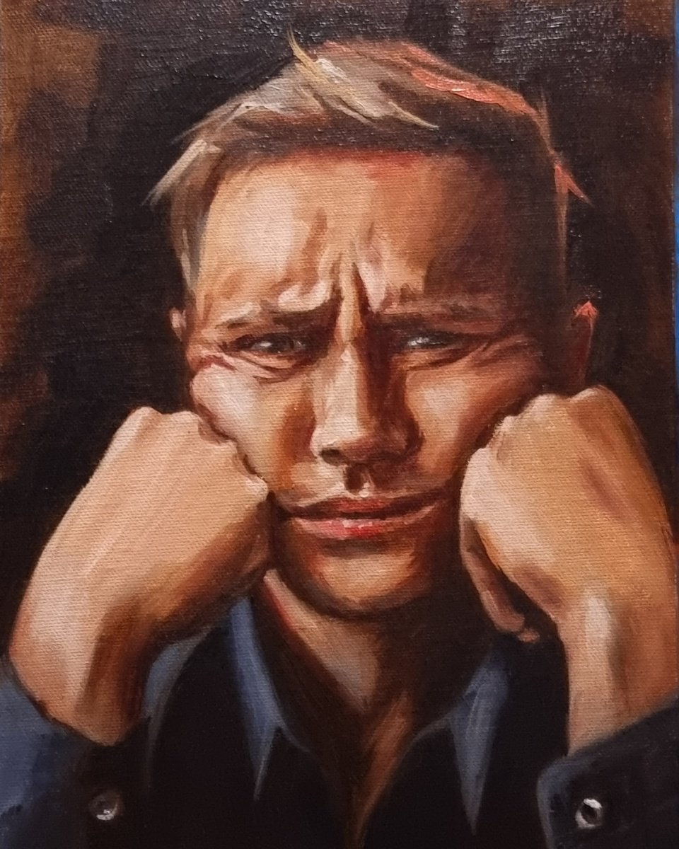 Expressive Oil Painting , Interlude 1123-01 By Artmoods Tp, 12 X 16, Artwork For Sale On Artfinder