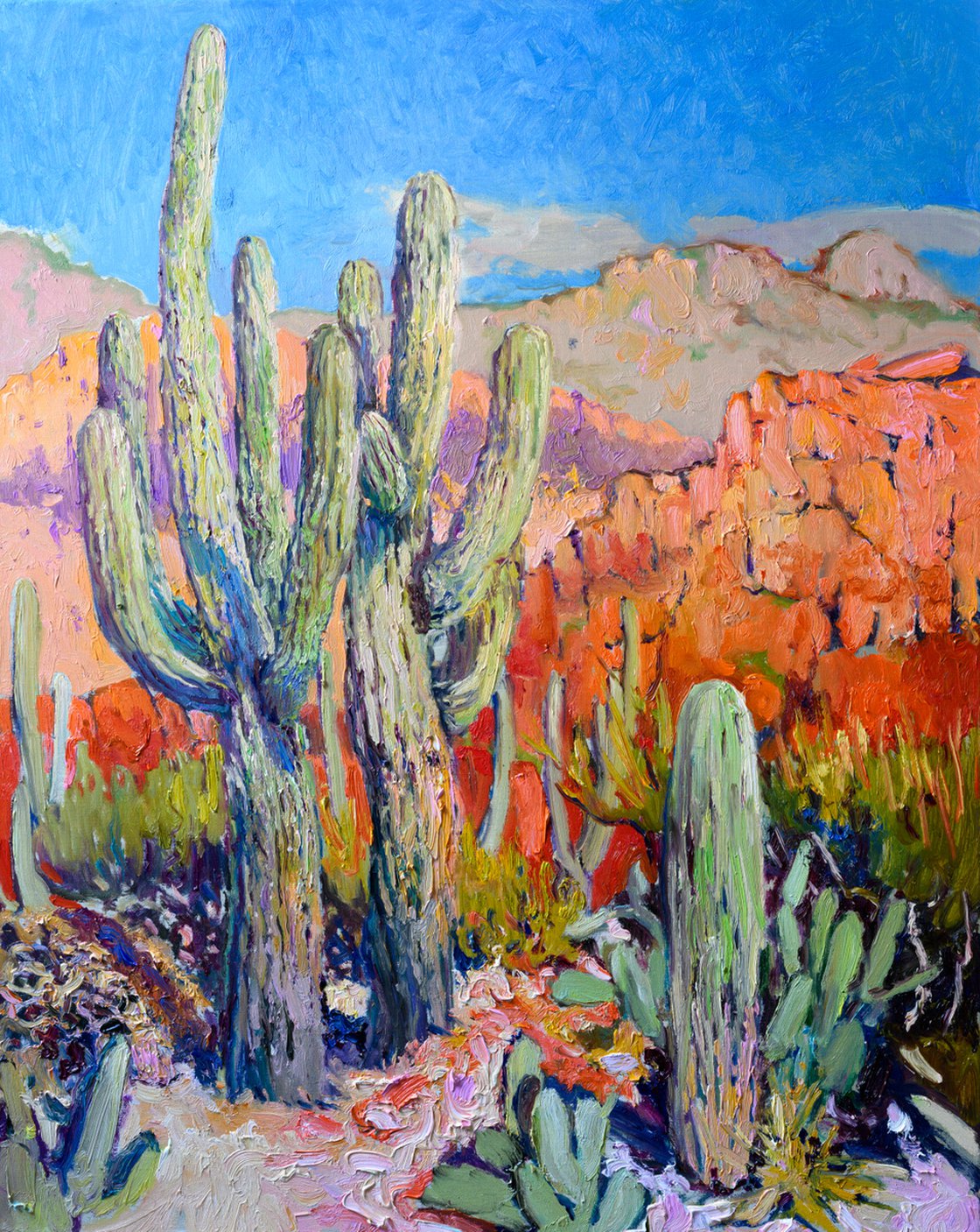 92 Cacti ideas  cactus art, cactus paintings, cactus painting