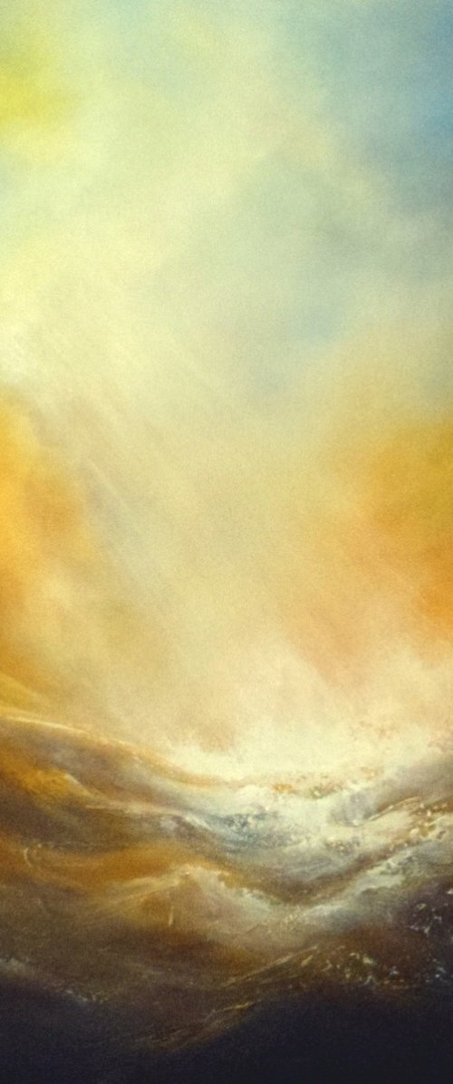 NOW IS THE TIME (Large original oil painting) by Gillian Luff