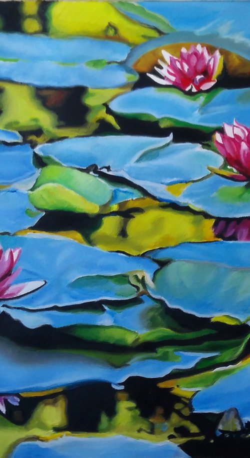 Water lilies by Simona Tsvetkova