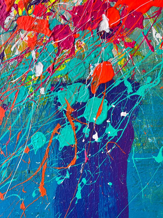 Abstract flowers