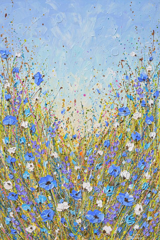 Calming Blue Flowers