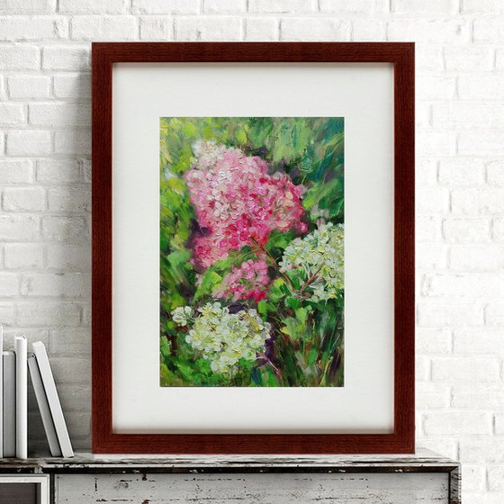 Hydrangea Painting