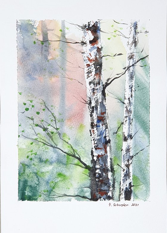 3/20 ORIGINAL WATERCOLOR pa...