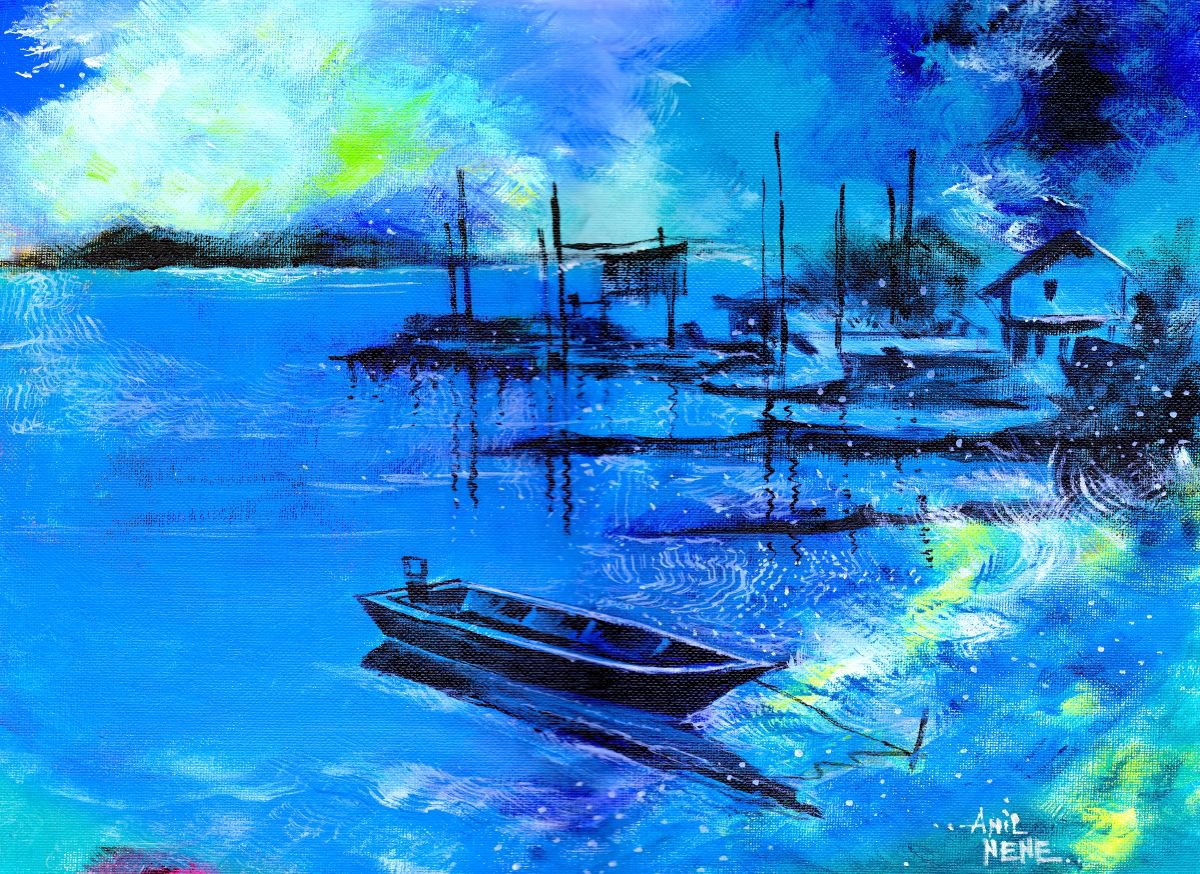 Blue Dream by Anil Nene