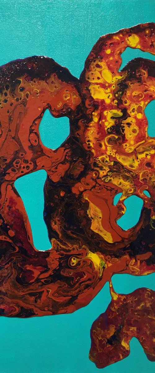 Sing like nobody's listening. Abstract by Anya Getter
