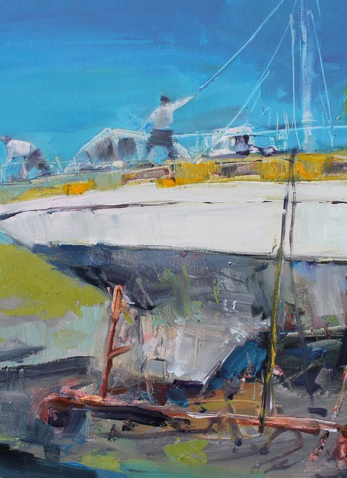 A Day at the Dock by Hovart