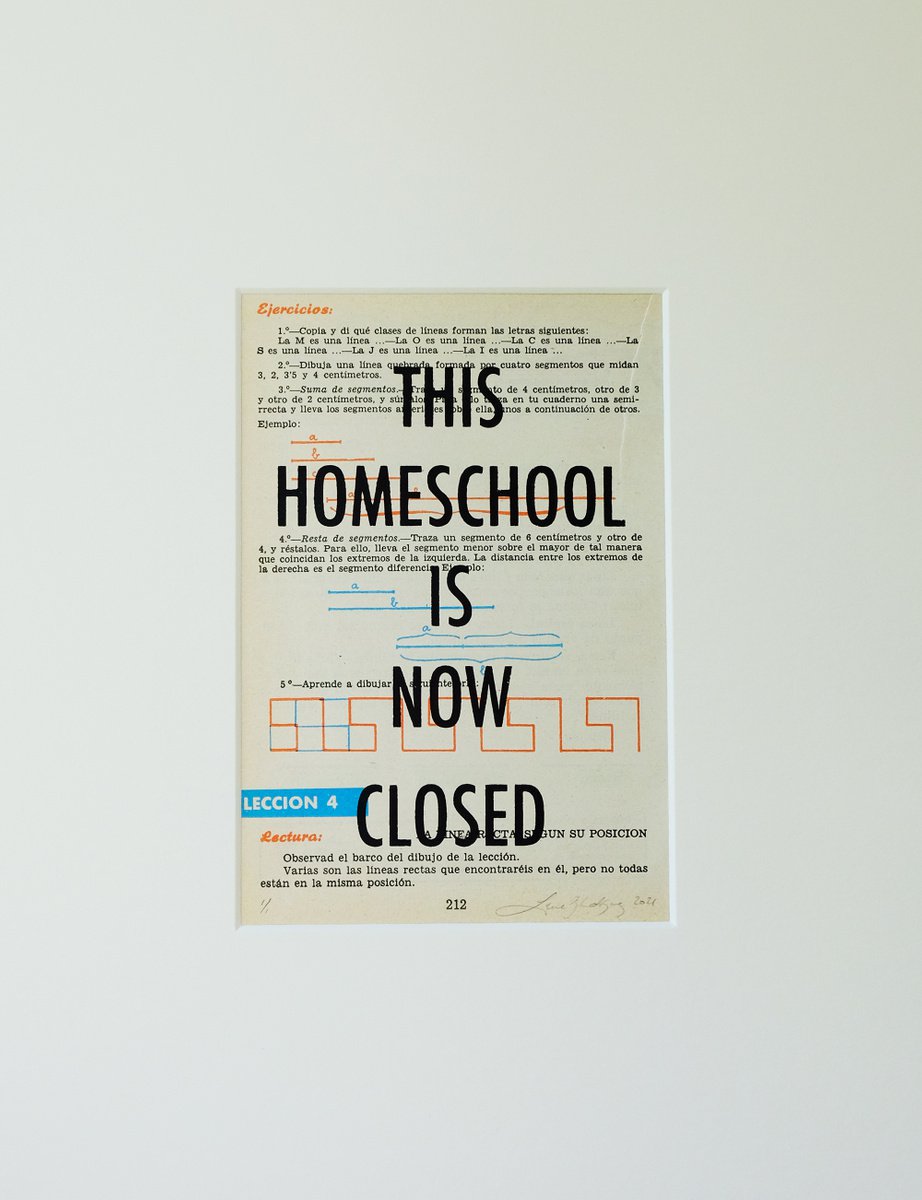 This homeschool is now closed by Lene Bladbjerg