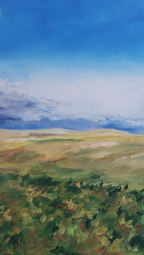Prairie Wind - Landscape by Katrina Case