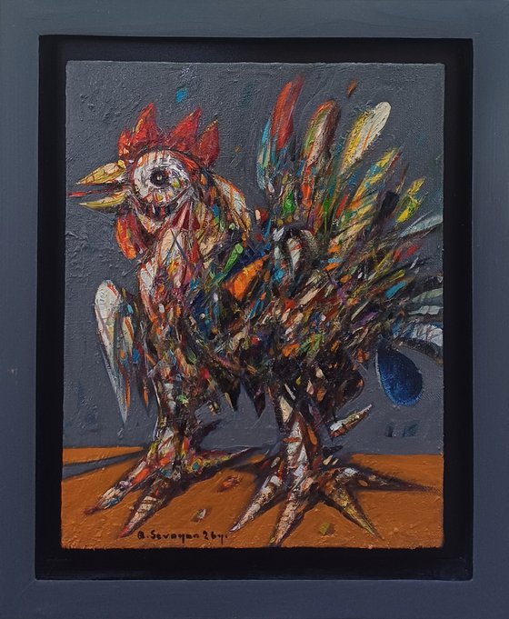 The Colorful Rooster