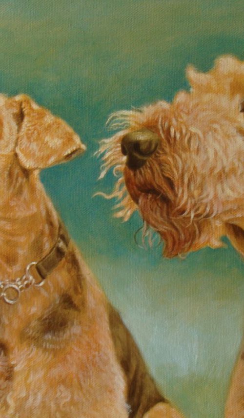 Pet portraits (SOLD)- COMMISSIONS WELCOME by Michael Mullen