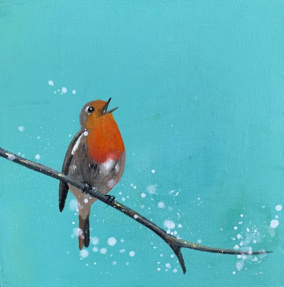 Singing Robin