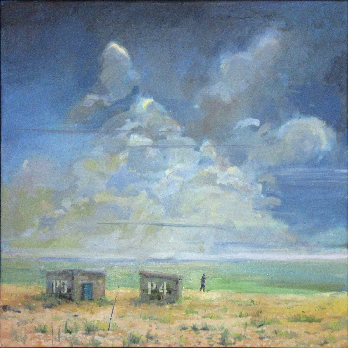 Looking Out to Sea by Alan Pergusey