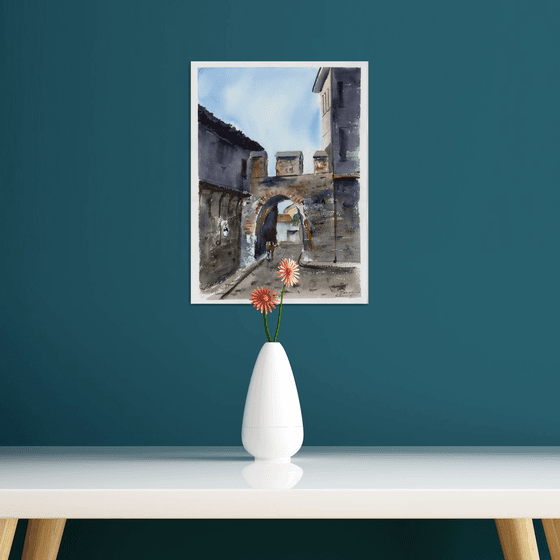 Hisar Kapia Arch in Plovdiv