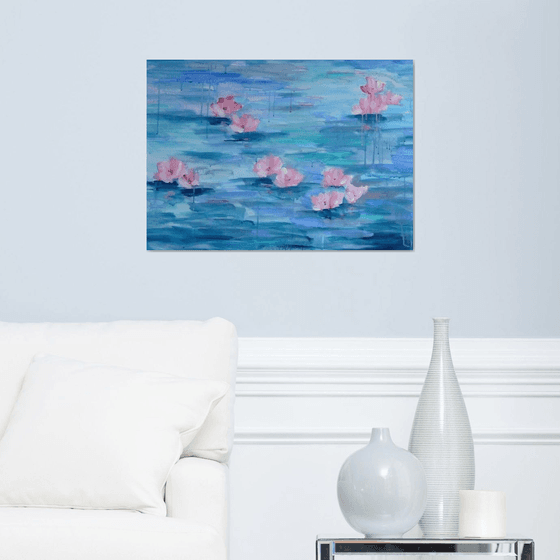 Lilies in Quiet Water