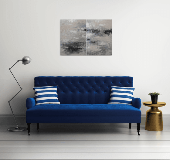 Horizon (diptych)