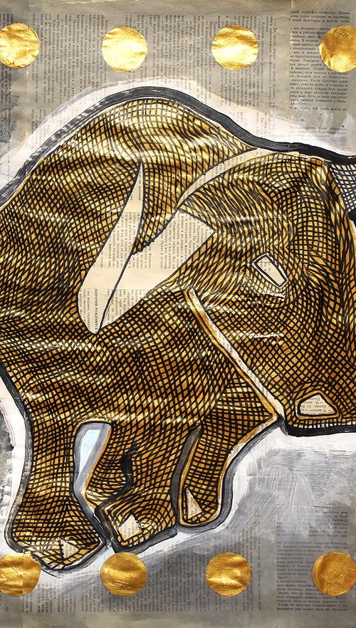 Golden Bull. by Marat Cherny