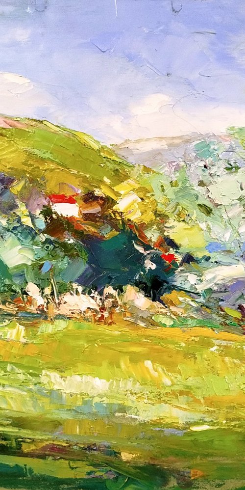 Summer on the Hill by Vladimir Simonyan