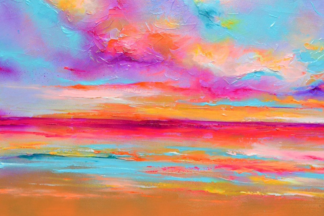 New Horizon 173 Acrylic painting: Soos Roxana Gabriela | Artfinder
