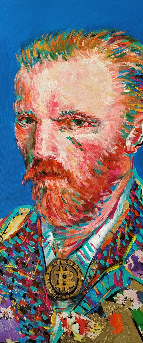 Van Gogh Loves Bitcoin by Antigoni Tziora