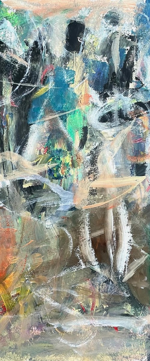 Painting For My Friends by Christel Haag