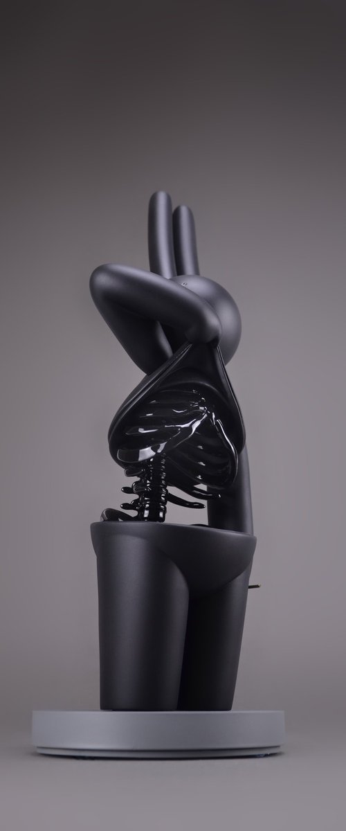 RIBS OF AMOUR - BLACK by mr clement