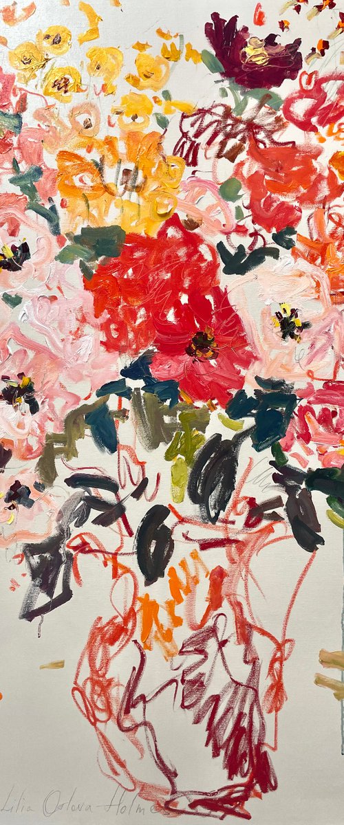 Summer flowers by Lilia Orlova-Holmes