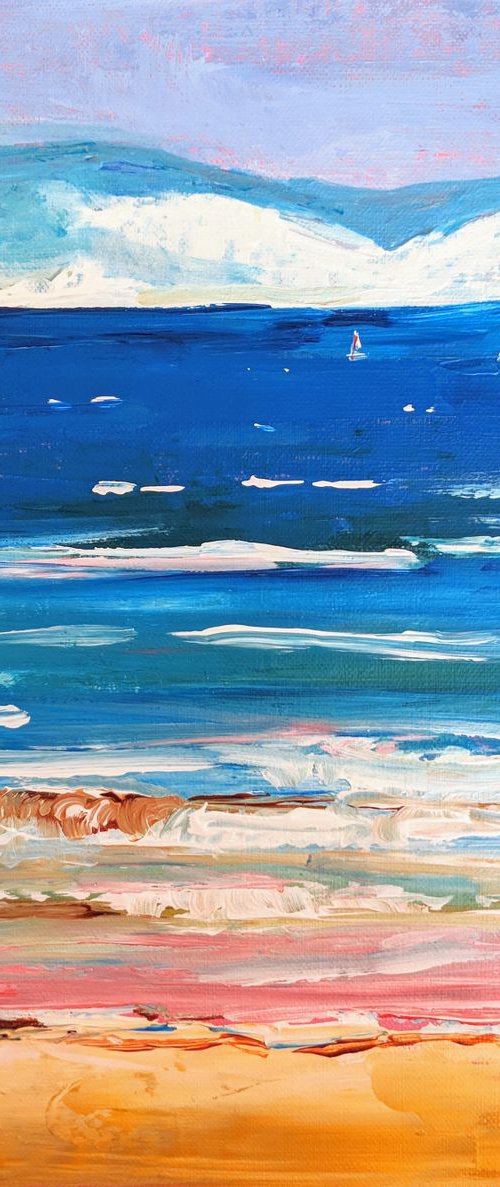 Beach at Weymouth by Jo Earl