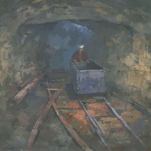 South Crofty Miner by Steve Mitchell