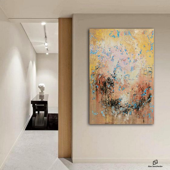 150x100cm. / abstract painting / Abstract 1263