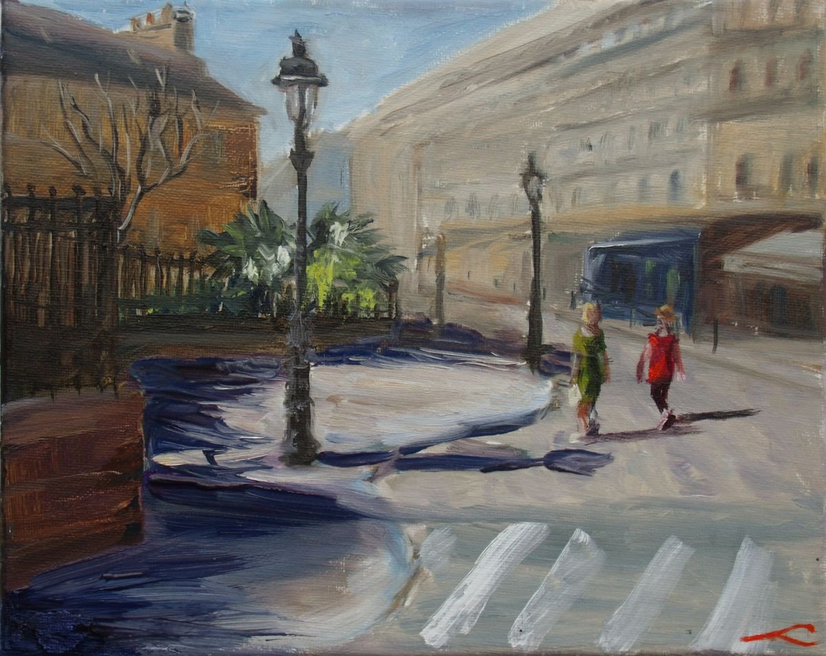 The streets of Paris2 by Elena Sokolova