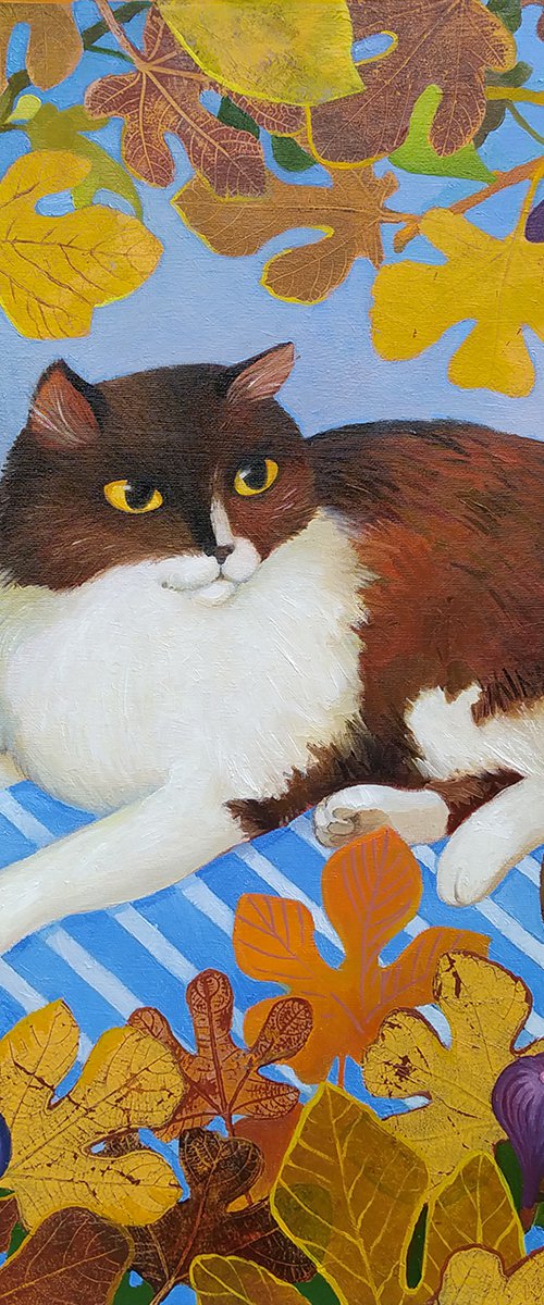 A cat named Beauty by Margot Raven