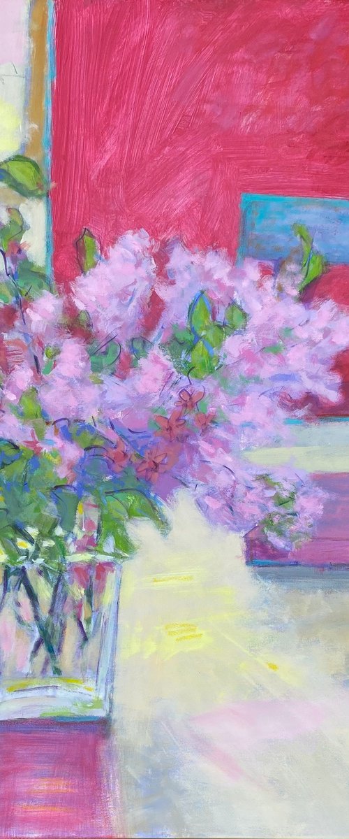 Blossom with Red Interior by Chrissie Havers