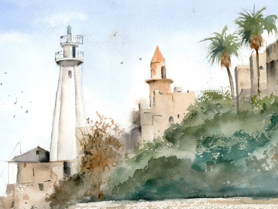 lighthouse Jaffa Israel