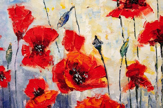 Happy summer , poppies